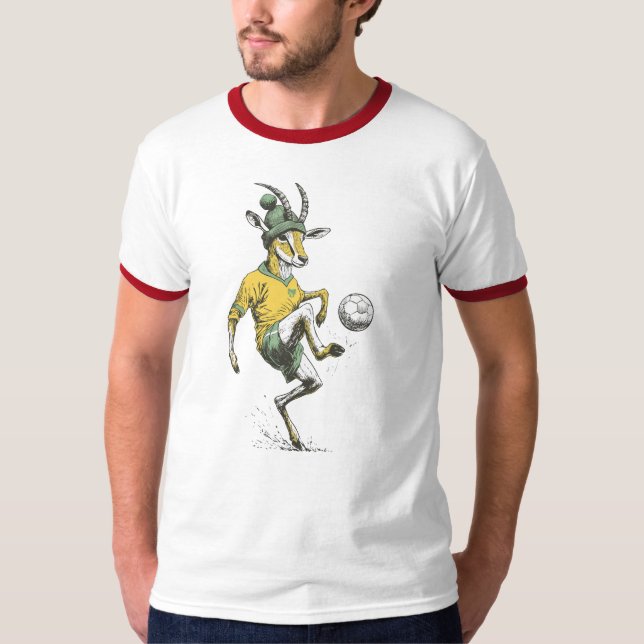Springbok Star Striker T Shirt (Framsida)