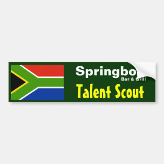 Springbokpubtalangen spanar - bildekalet bildekal