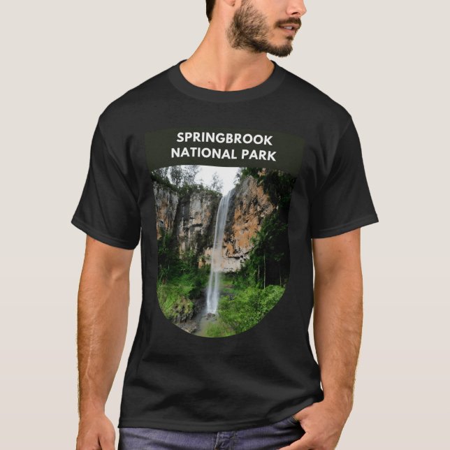 Springbrook National Park - Queensland T Shirt (Framsida)