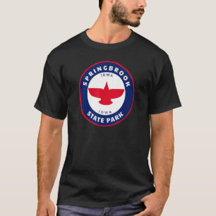 Springbrook State Park Iowa Ia Eagle Vacation Souv T Shirt