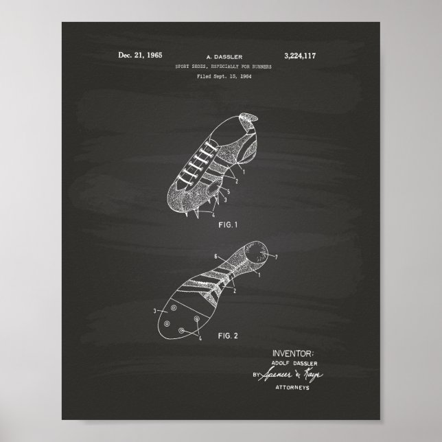 Springer 1965: Patent Art Chalkboard Poster (Framsidan)