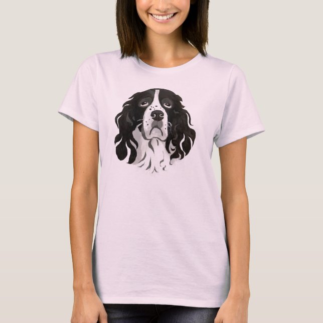 Springer ansikte tee shirt (Framsida)