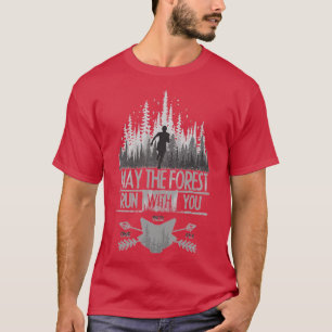 springer av skog t shirt