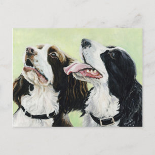Springer Beggers Original Art-vykort Vykort