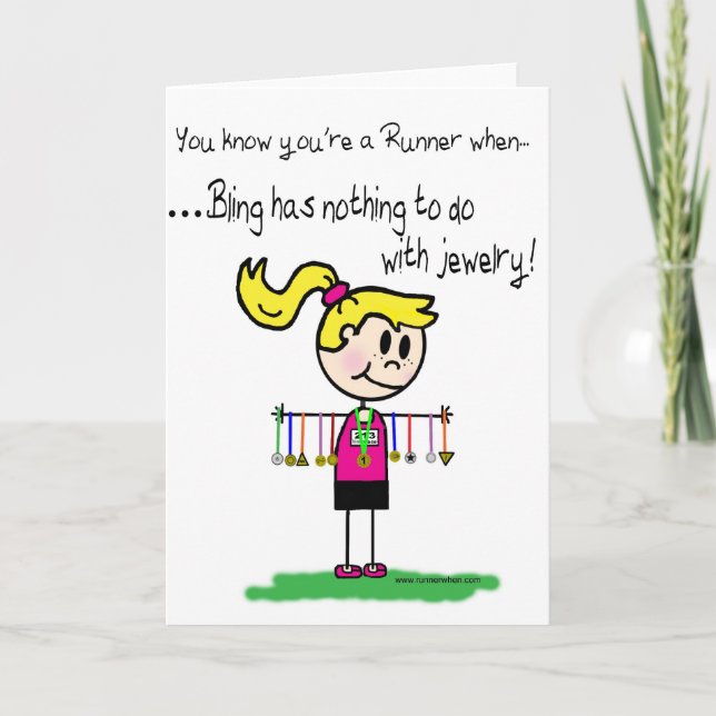 Springer Bling Kort (Framsida)