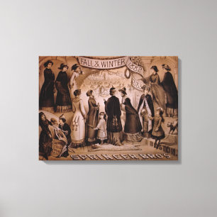 "Springer Brothers, Boston, Fall and Winter Collec Canvastryck