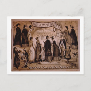 "Springer Brothers, Boston, Fall and Winter Collec Vykort