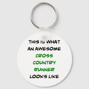 springer cross country, fantastisk nyckelring