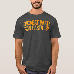 Springer Eat Pasta Springa Fasta Joggare Funny Gif T Shirt