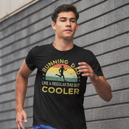 Springer Fars dag-gåva för att köra Pappa T Shirt