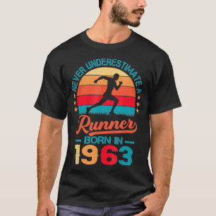 Springer född 1963 60:e födelsedagen under 60 år t shirt