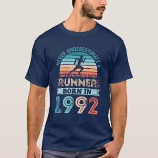 Springer född 1992 30års födelsedag Running Gift T Shirt