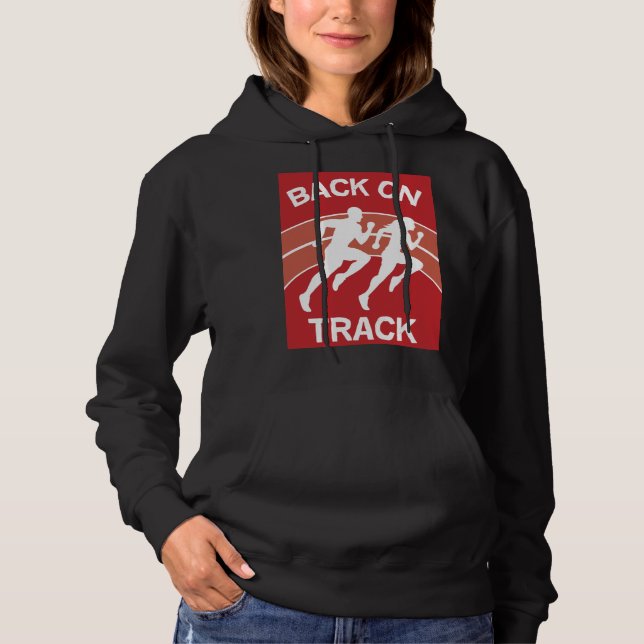 Springer för Athletic Track | Spåra Idrottsmän | S T Shirt (Framsida)