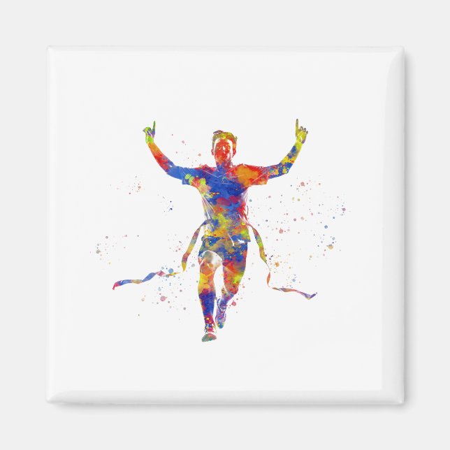 Springer för avslutat vattenfärg magnet (Framsidan)