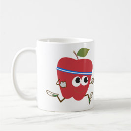 Springer för Cute Apple Kaffemugg