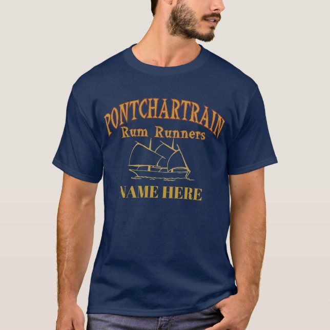 Springer för Pontchartrade Rum T Shirt (Framsida)
