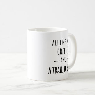 Springer för spårning av Gift Idea-kaffe Mugg