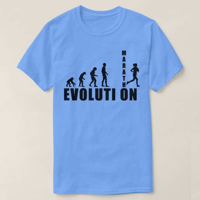 Springer-gåva för EVOLUTION-maraton T Shirt (Design framsida)