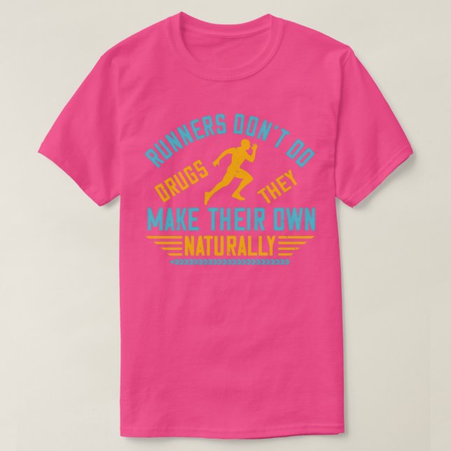 Springer gör inte droger som de själva tillverkar t shirt (Design framsida)