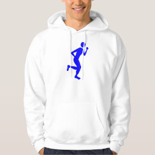 Springer (hane) - blått sweatshirt