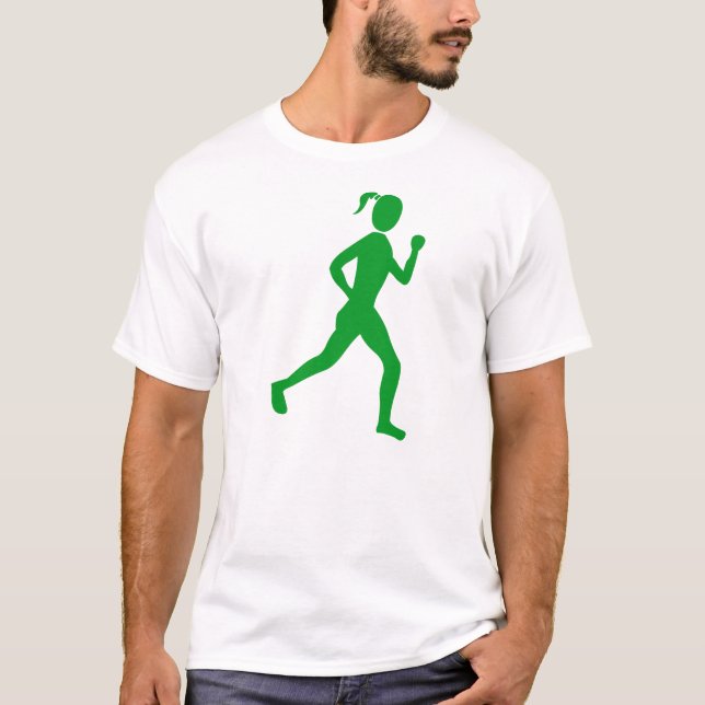 Springer (hondjur) - Grönt av gräs Tee Shirt (Framsida)