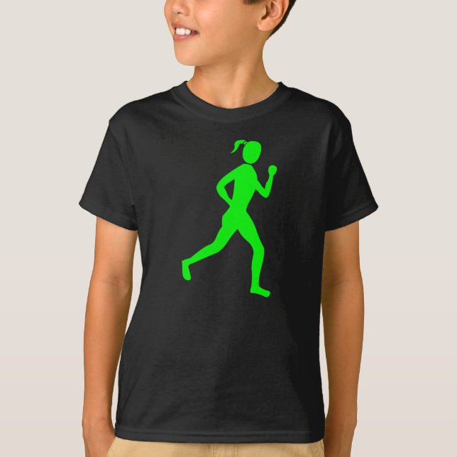 Springer (hondjur) - Grönt T Shirt (Framsida)