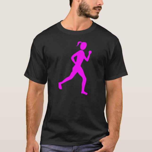 Springer (hondjur) - Magenta T Shirt (Framsida)