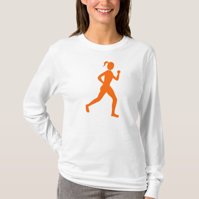 Springer (hondjur) - Orange T-shirt (Framsida)