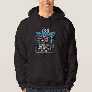 Springer I ÄR EN MARATHONER som kör på Marathon Sp Hoodie