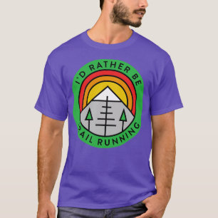 Springer-ID för spår i stället för spår som kör be T Shirt
