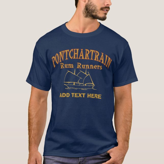 Springer, joggare för PontcharRum T Shirt (Framsida)