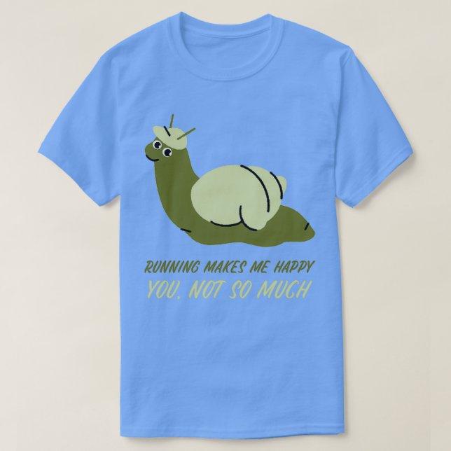 Springer Marathon Funny Joggare Sport Gift Idea 2 T Shirt (Design framsida)