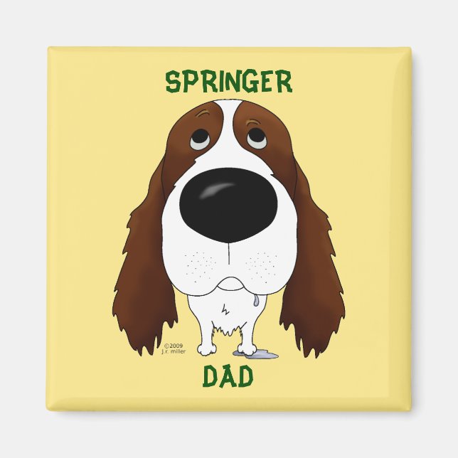 Springer Pappa Magnet (Framsidan)