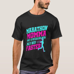 Springer - Running - Marathon Mamma Momma först T Shirt