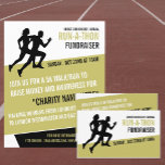 Springer Silhouette, Charity Springa-Walk-a-Thon-h Reklamblad<br><div class="desc">Springer Silhouette,  Charity Springa-Walk-a-thon Event Advertising Flyer från Affärskortet Store.</div>
