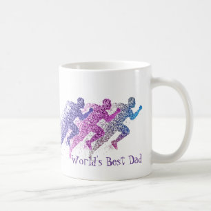 Springer som kör världens bästa Pappa-offert Kaffemugg