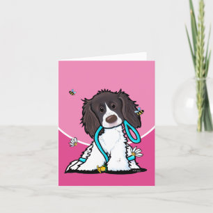 Springer Spain Greeting Card Helgkort
