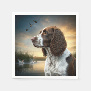 Springer Spain Hund By a Anka Pond Pappersservett