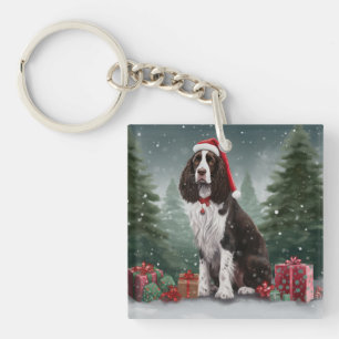 Springer Spain Hund i Snö jul