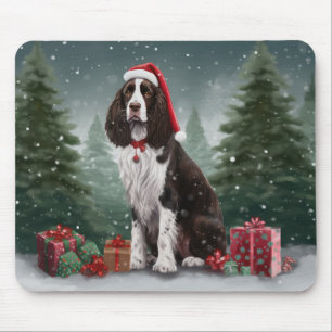 Springer Spain Hund i Snö jul Musmatta