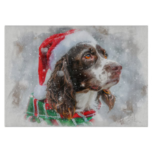Springer Spain Hund jul Festive