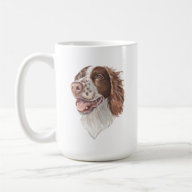 Springer Spain Hund Mugg | 15 oz (Vänster)