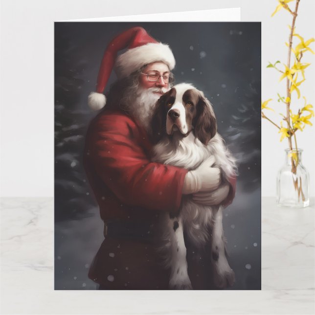 Springer Spain Jultomten Festive jul Kort (Gul blomma)