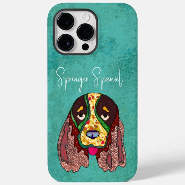 Springer Spain Ugly Ansikte Fodral-Mate iphone cas (Baksida)