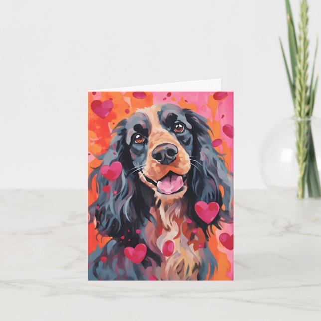 Springer Spain Valentines day Kort (Framsida)