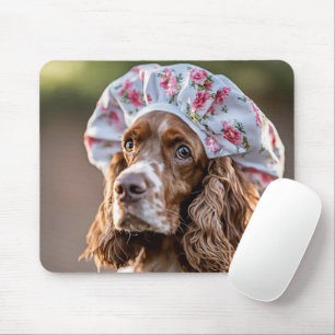 Springer Spain Wearing a Shower Cap Musmatta