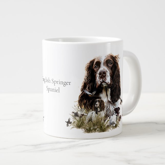 Springer spanel jumbo mugg (Framsida höger)