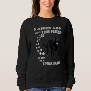 Springer spanel Lab Hund Mamma Labradinger Pappa S T Shirt