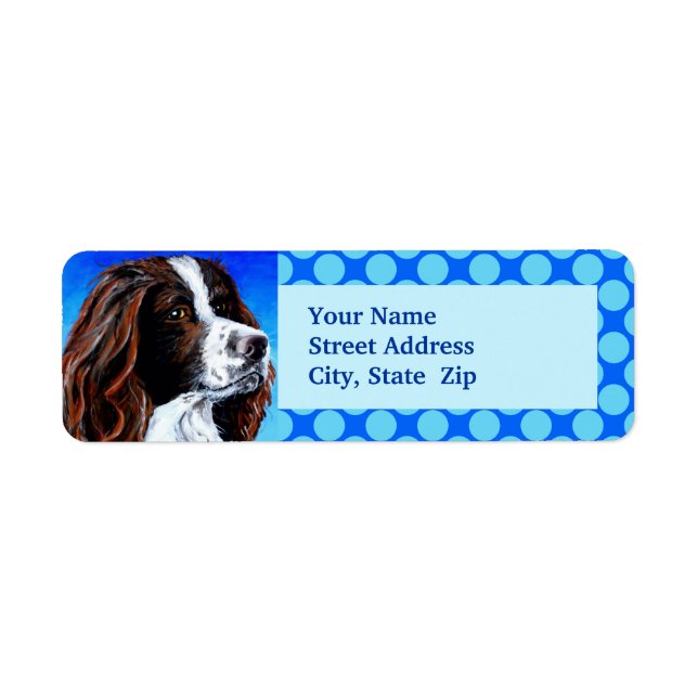 Springer spanel returadress etikett (Framsidan)