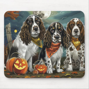 Springer Spaniel Halloween Kuslig Musmatta